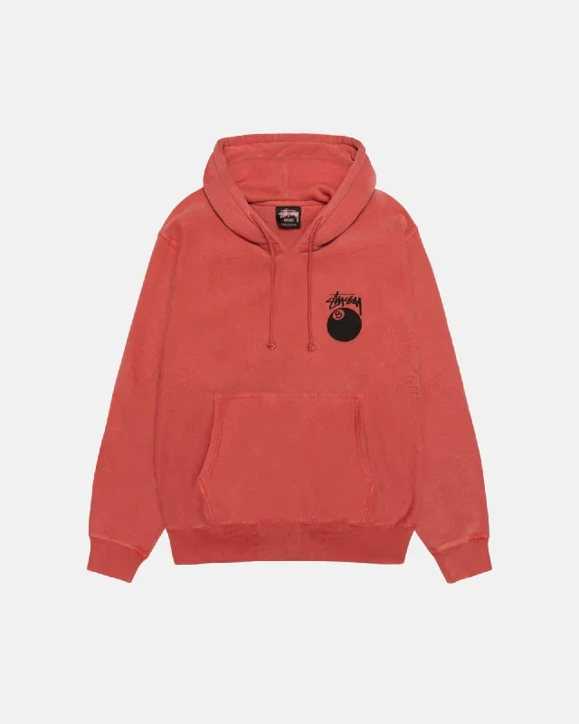 8 BALL HOODIE PIGMENT DYED