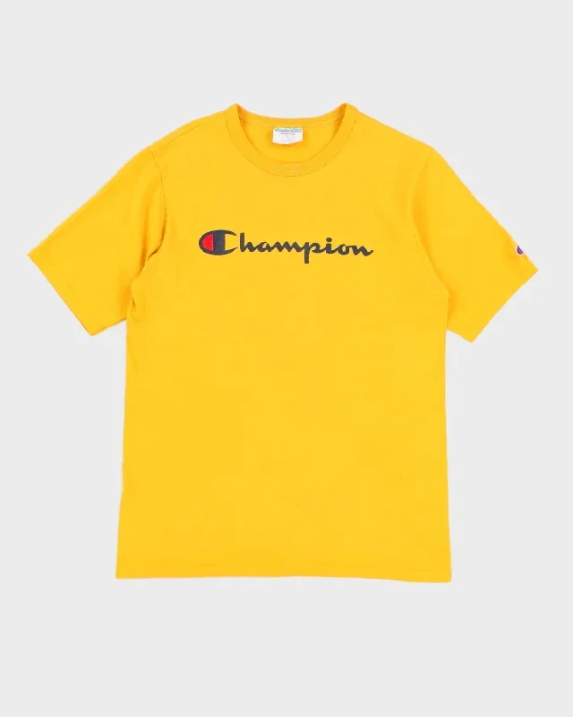 1970's Classic Champion Yellow Tee - M