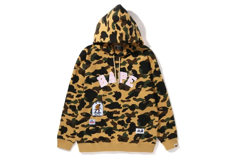 MULTI LABEL 1ST CAMO OVERSIZED HOODIE