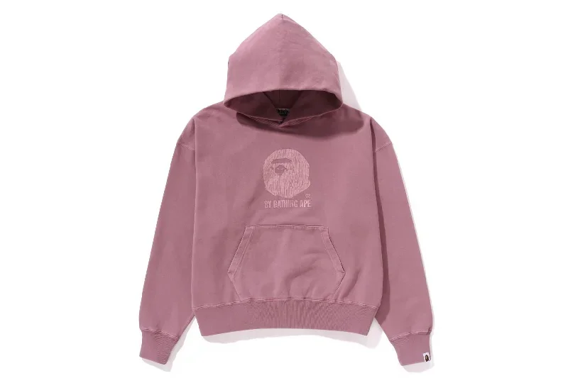 BY BATHING PIGMENT DYE PULLOVER HOODIE