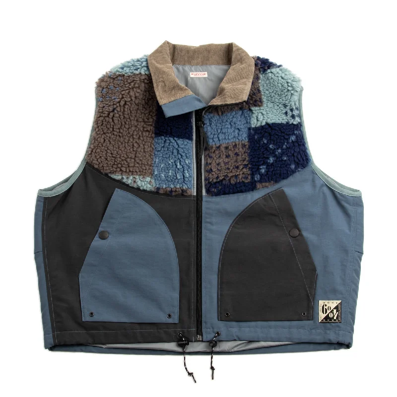 60/40 Cloth x TUGIHAGI Fleece HUTTE Vest - Navy