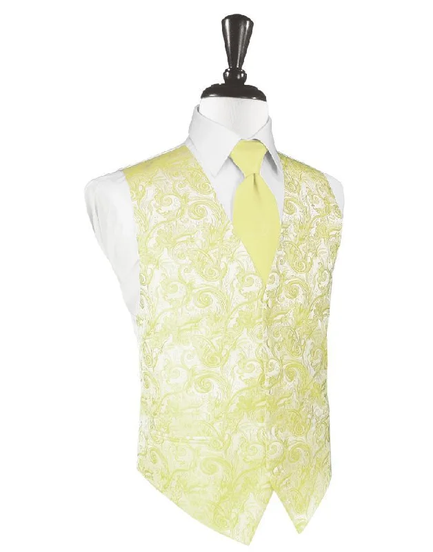 Banana Tapestry Tuxedo Vest