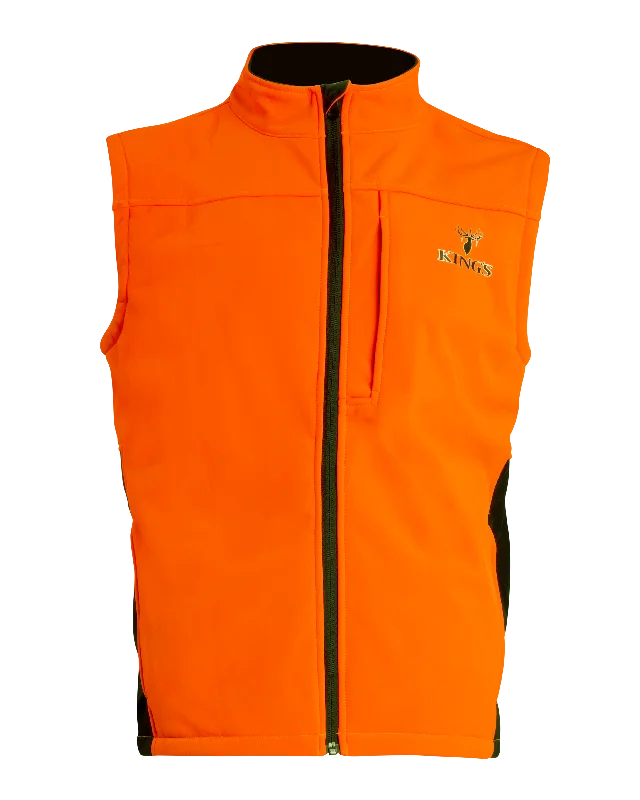 Blaze Orange Soft Shell Vest