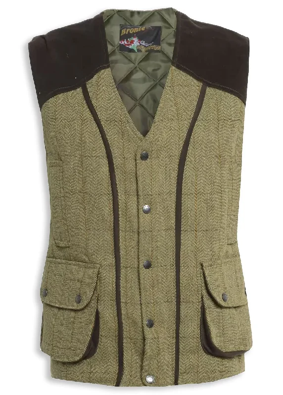 Bronte Derby Tweed Field Waistcoat