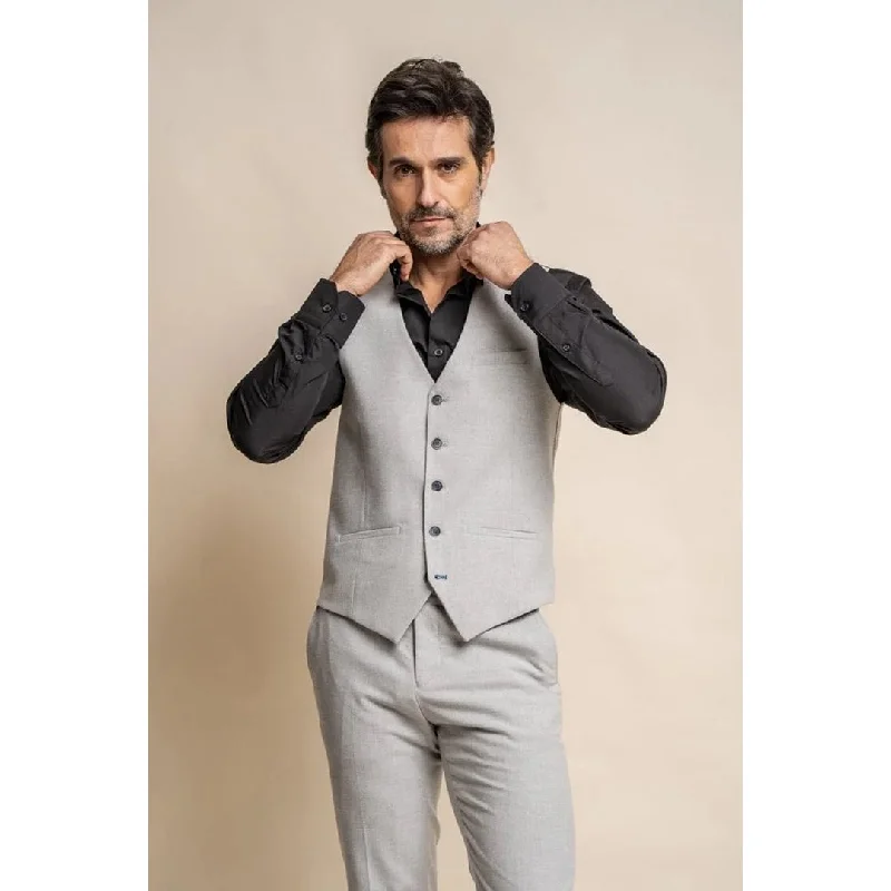 Furious - Men's Classic Grey Waistcoat