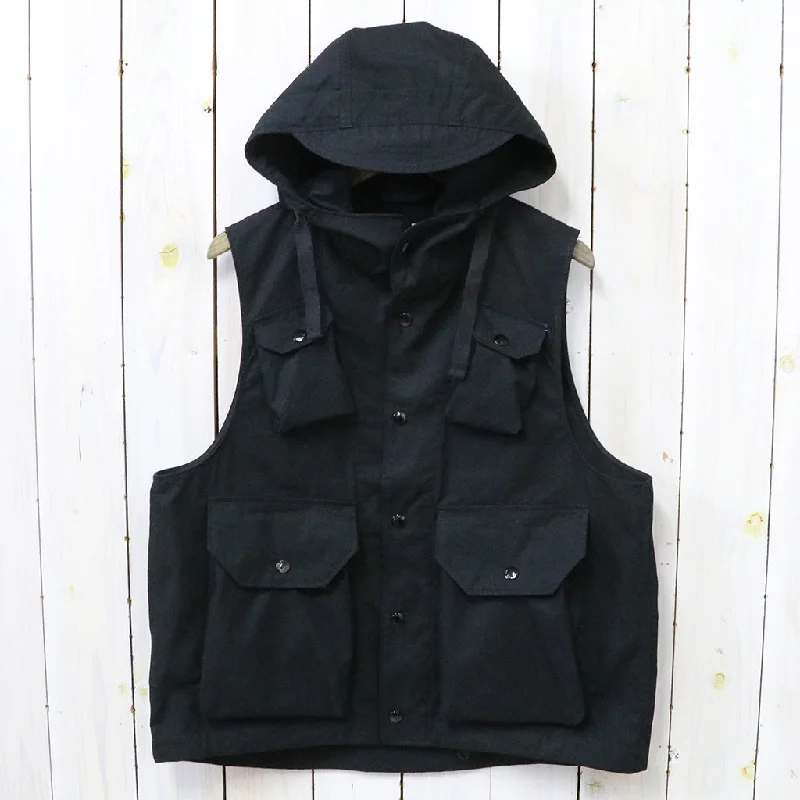 ENGINEERED GARMENTS『Field Vest-Cotton Duracloth Poplin』(Black)