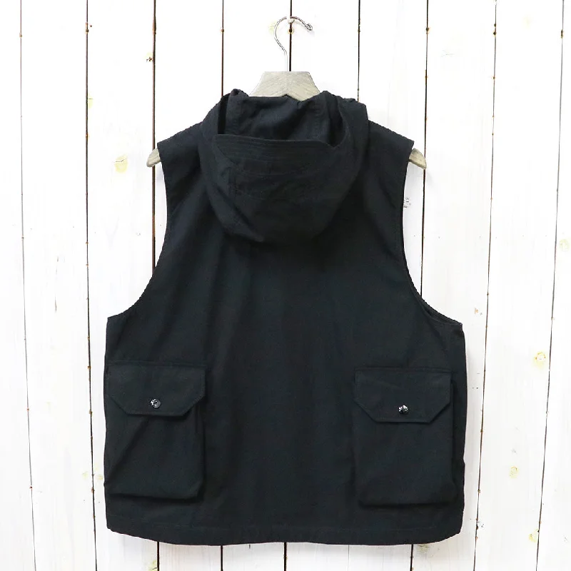 engineered-garments-field-vest-cotton-duracloth-poplin-black