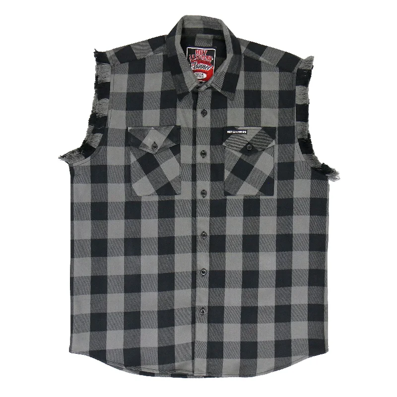 flannel-ns-fringe-black-gray