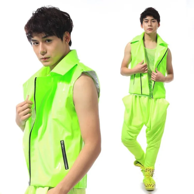 fluoro-green-nightclub-gogo-vest