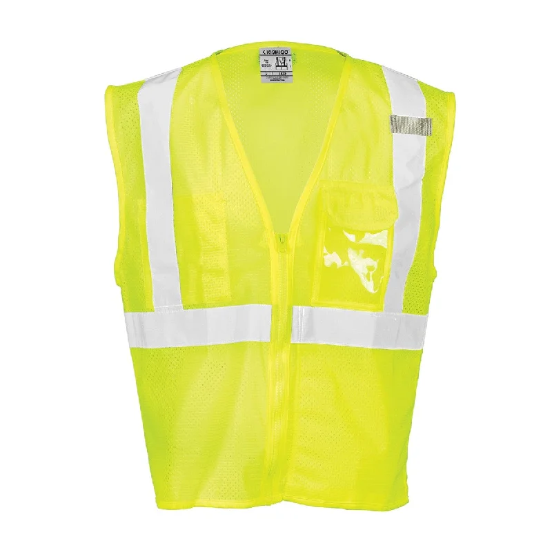 Kishigo Ultra-Cool Clear ID ANSI Class 2 Hi-Vis Safety Vest