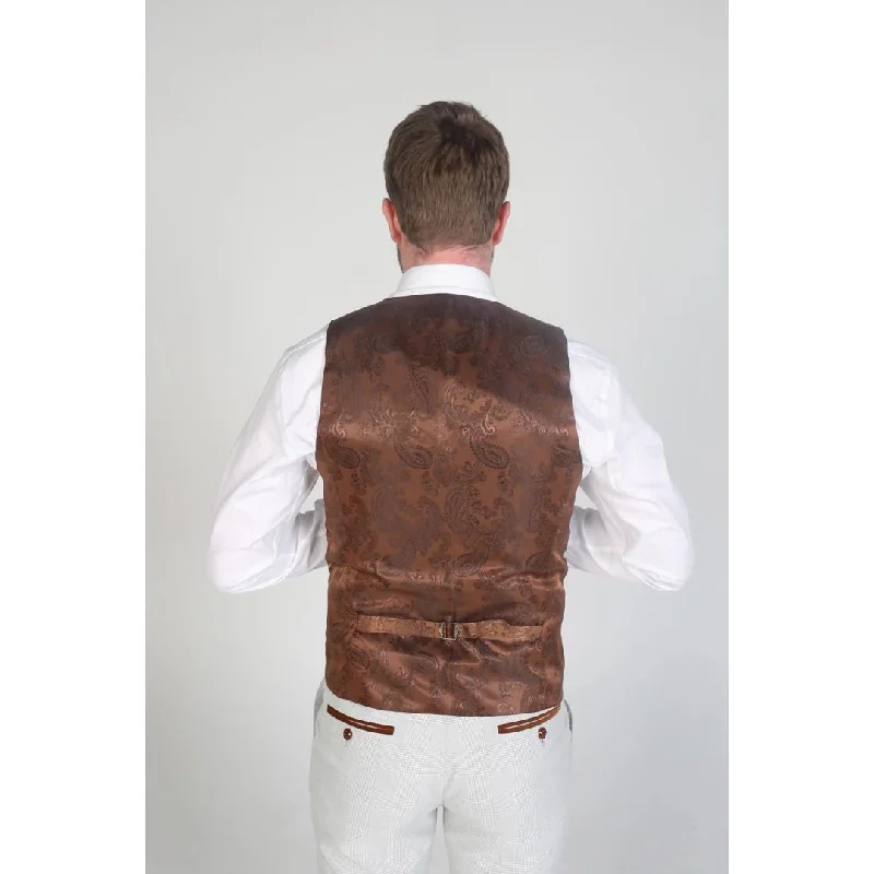 mark-mens-beige-check-waistcoat