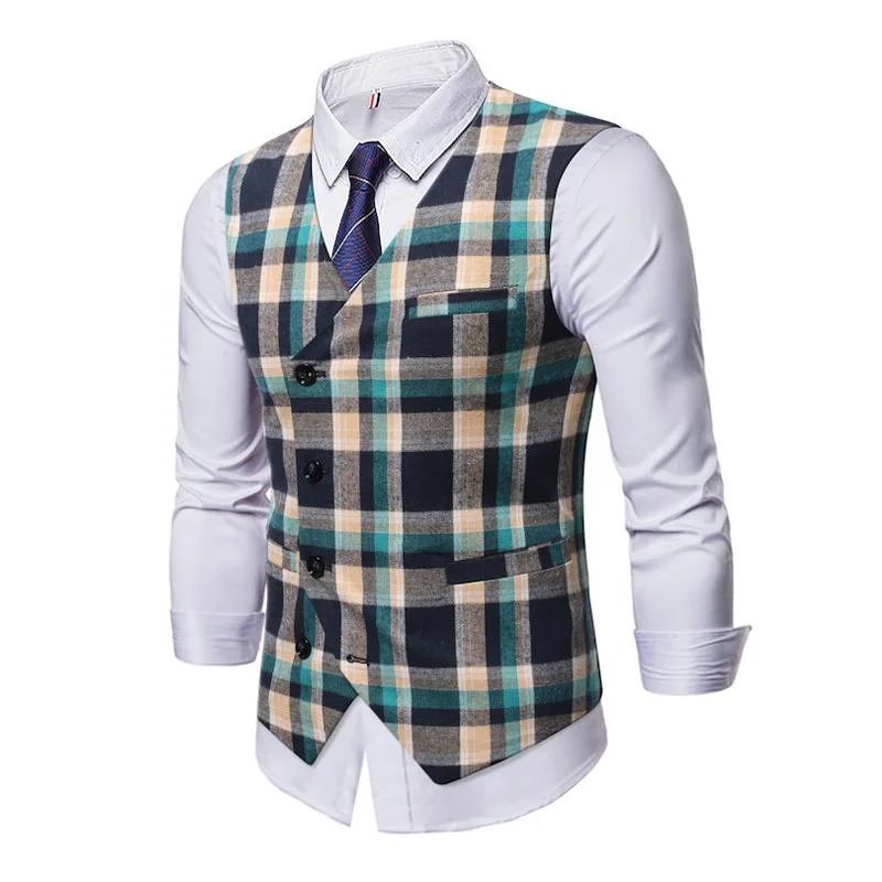 mens-casual-plaid-single-breasted-suit-vest-98330524y