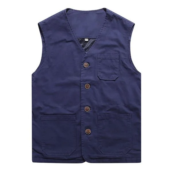 mens-cotton-v-neck-single-breasted-vest-43550015m