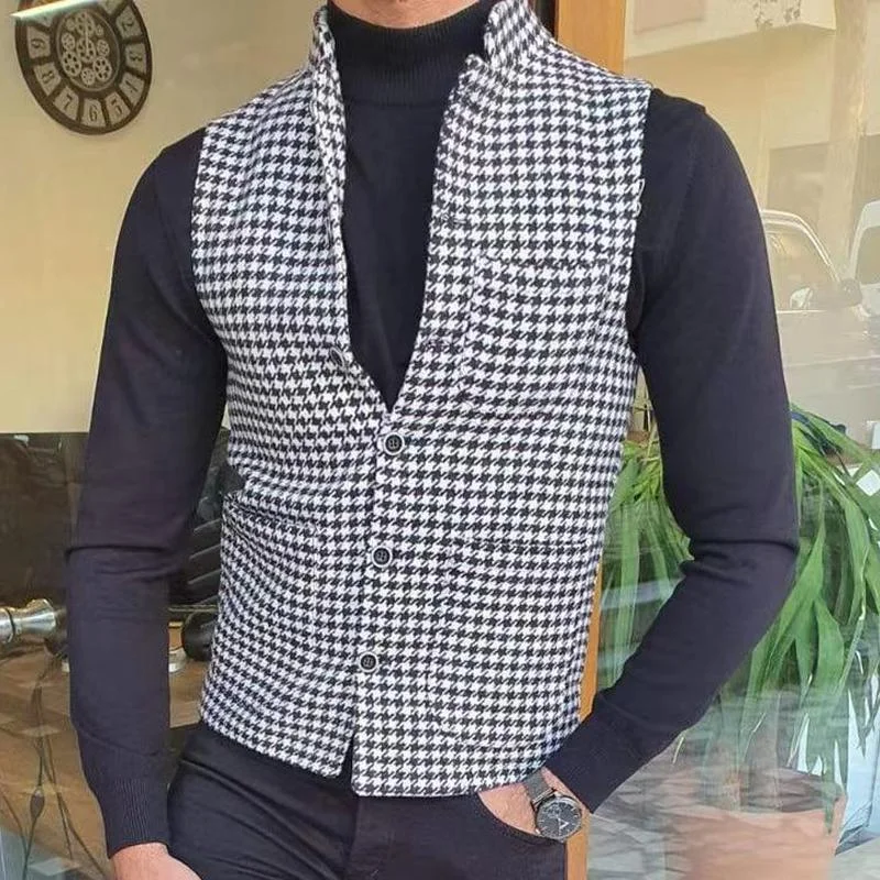 mens-houndstooth-stand-collar-single-breasted-suit-vest-89178519z