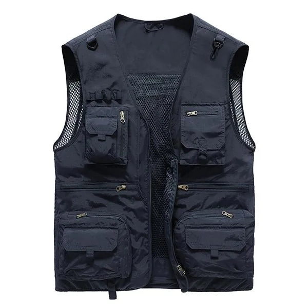 Men's Multi-pocket Outdoor Quick-drying Vest 96825875M