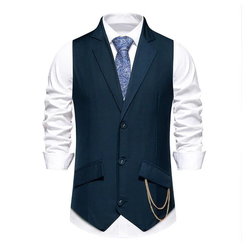 mens-retro-solid-color-flat-lapel-single-breasted-suit-vest-47255268m