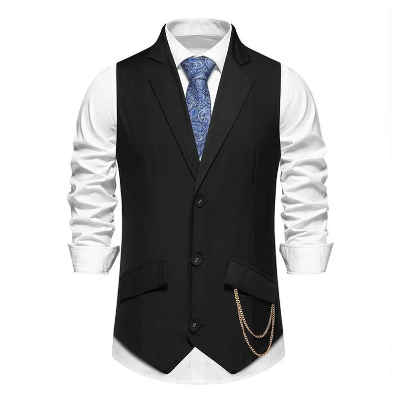 mens-retro-solid-color-flat-lapel-single-breasted-suit-vest-47255268m