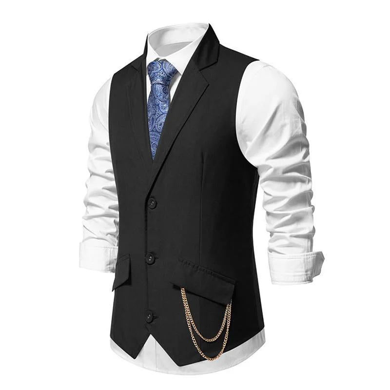 mens-retro-solid-color-flat-lapel-single-breasted-suit-vest-47255268m