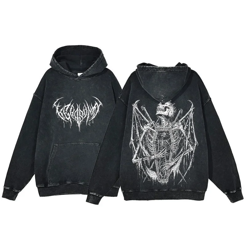 Men's Skull Hoodie