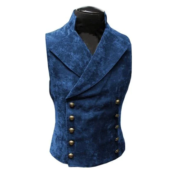 mens-stand-collar-suede-double-breasted-vest-72601313m