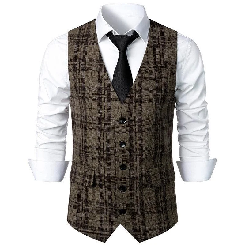 mens-vintage-british-style-pattern-single-breasted-suit-vest-36558435y