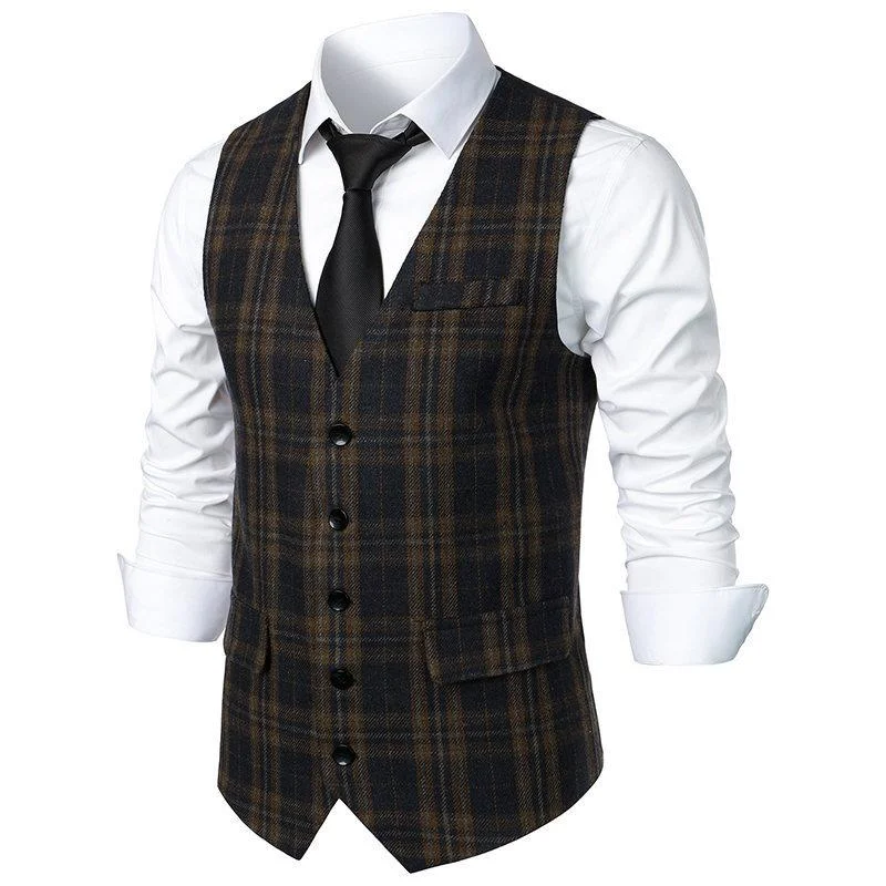 mens-vintage-british-style-pattern-single-breasted-suit-vest-36558435y