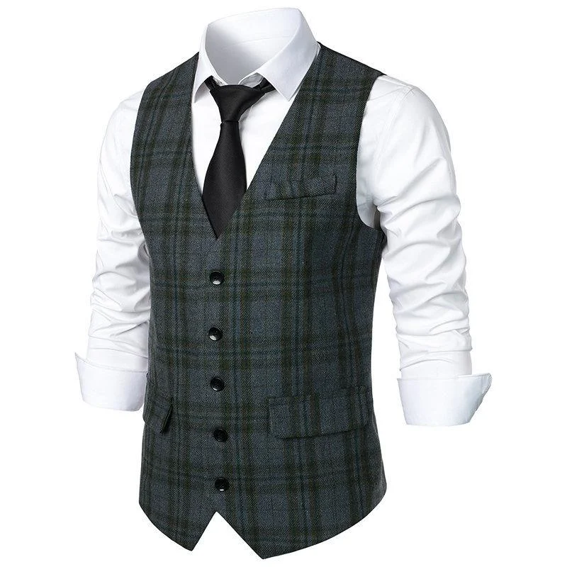 mens-vintage-british-style-pattern-single-breasted-suit-vest-36558435y