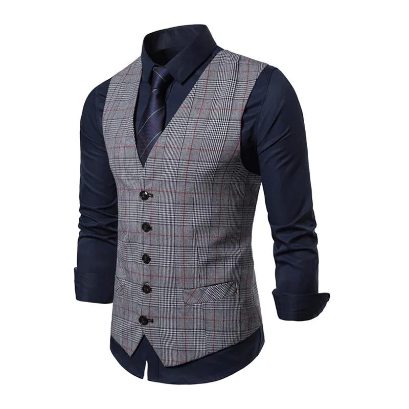 mens-vintage-single-breasted-v-neck-plaid-suit-vest-13549331m