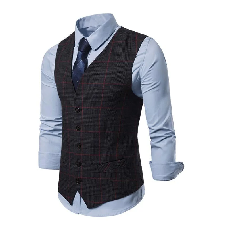 mens-vintage-single-breasted-v-neck-plaid-suit-vest-13549331m