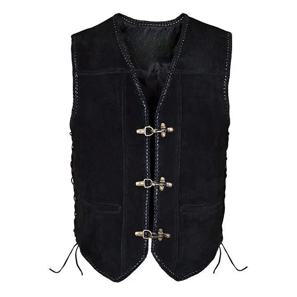 MEN'S VINTAGE SUEDE VEST 21411074M