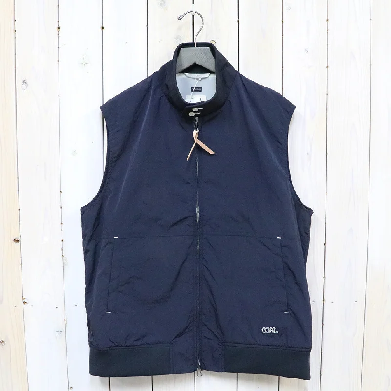 nanamica『Zip Up Wind Vest』(Dark Navy)