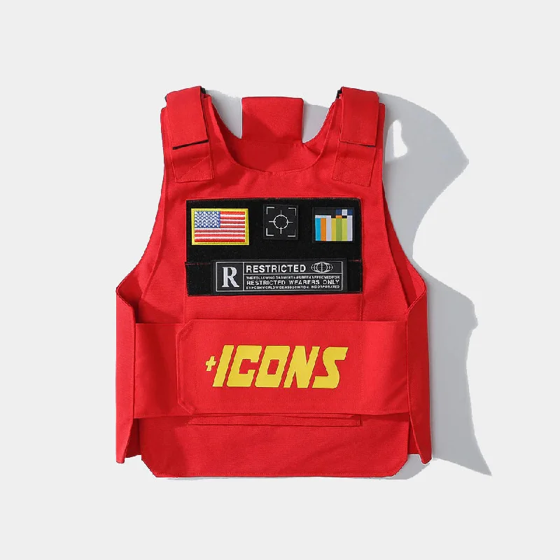 Red Techwear Vest