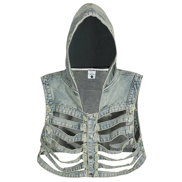 skeleton-hooded-denim-vest