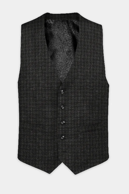 thunder-brown-plaid-wool-blend-waistcoat-bp