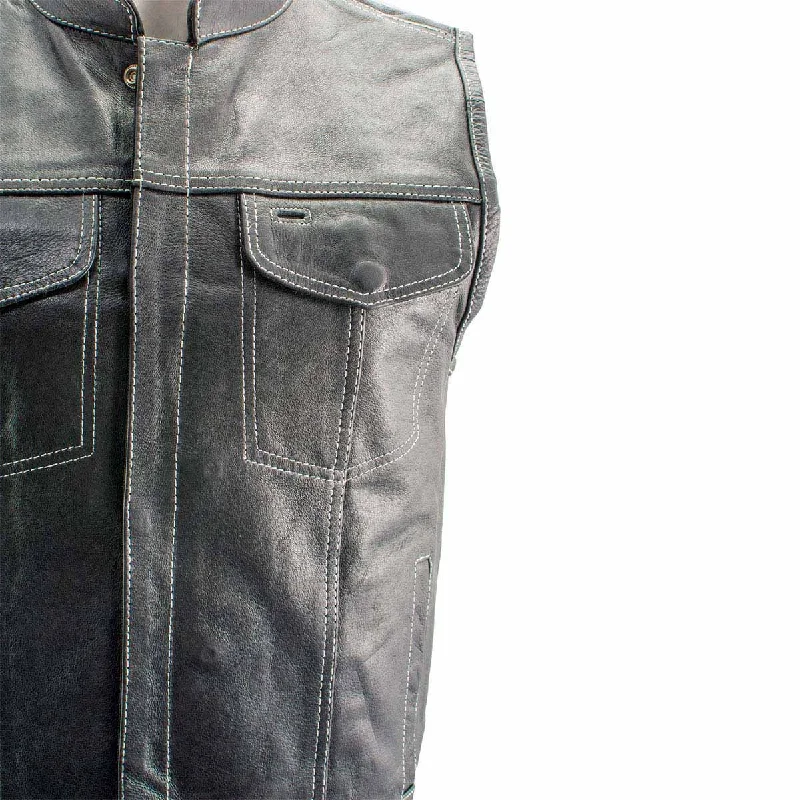 xelement-xs3450-paisley-mens-black-leather-motorcycle-vest-with-white-stitching