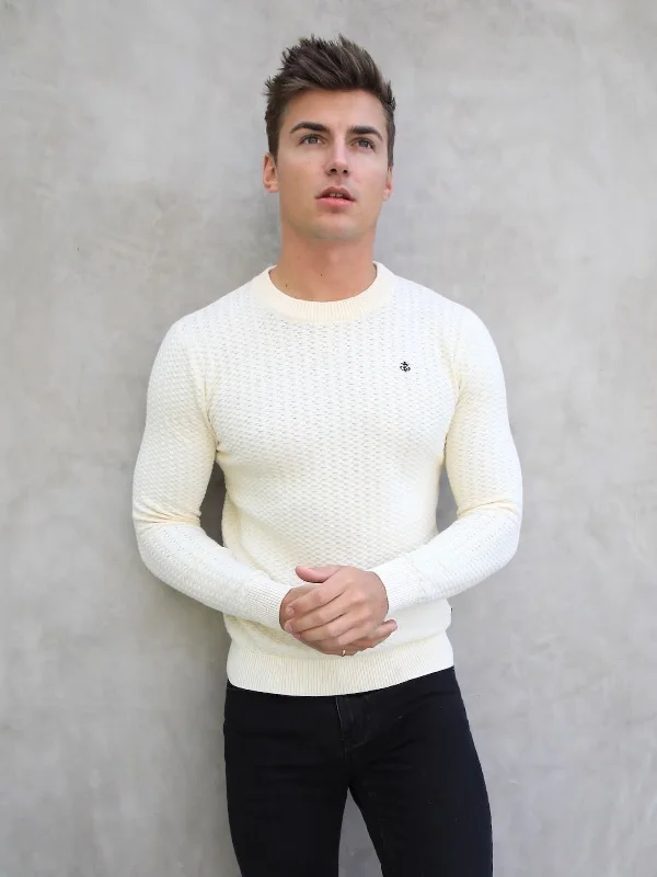 Moreno Relaxed Jumper - Cream