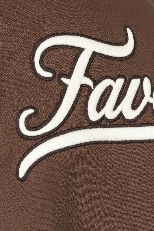 coffee-brown-3d-college-embroidery-crewneck