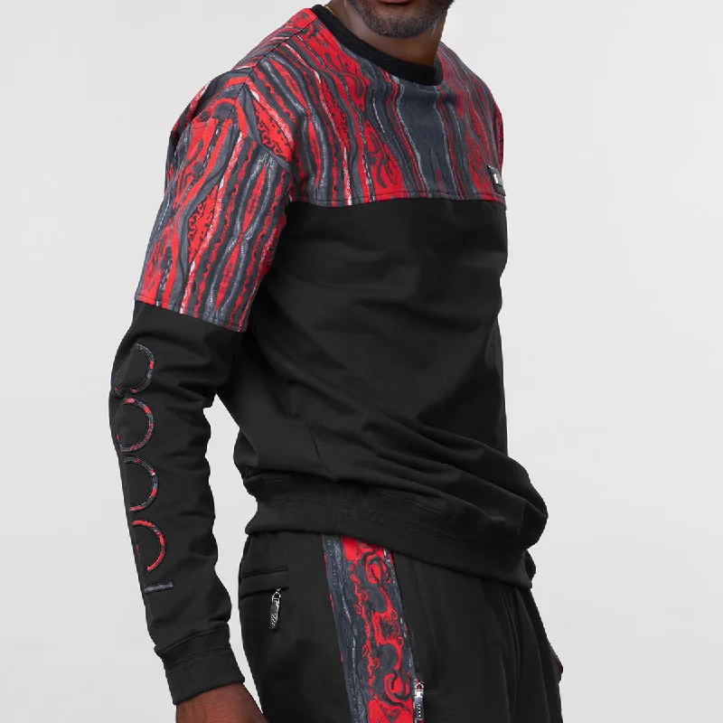 coogi-classic-red-black-fleece-crew-neck-ltd-ed