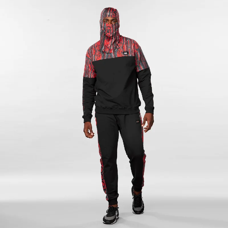 coogi-classic-red-black-fleece-crew-neck-ltd-ed