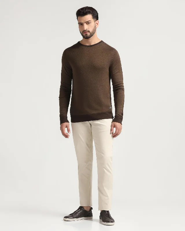 crew-neck-sweater-in-brown-joseph