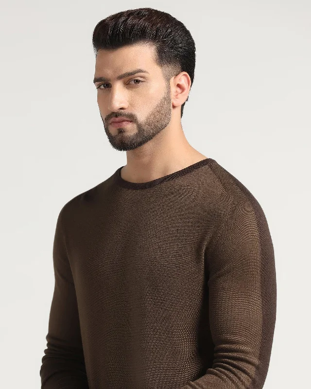 crew-neck-sweater-in-brown-joseph