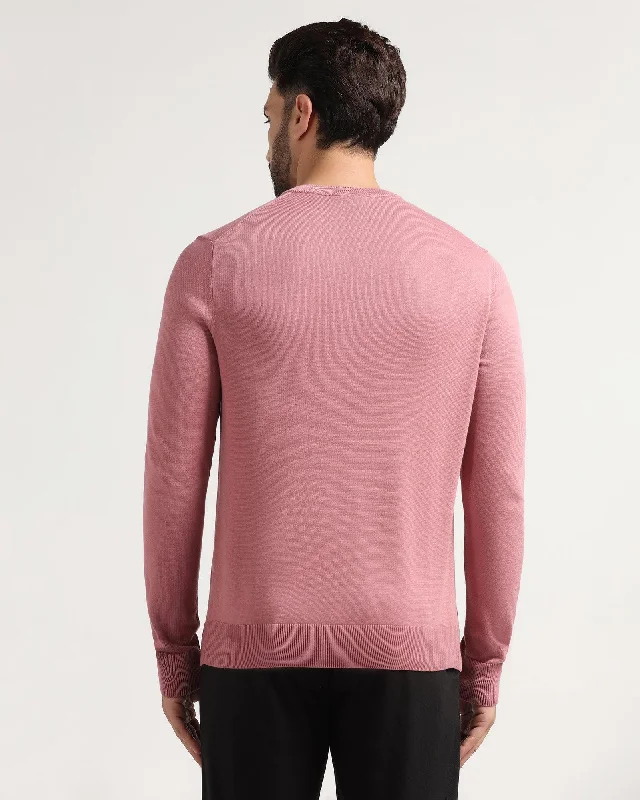 crew-neck-sweater-in-dry-rose-newalex