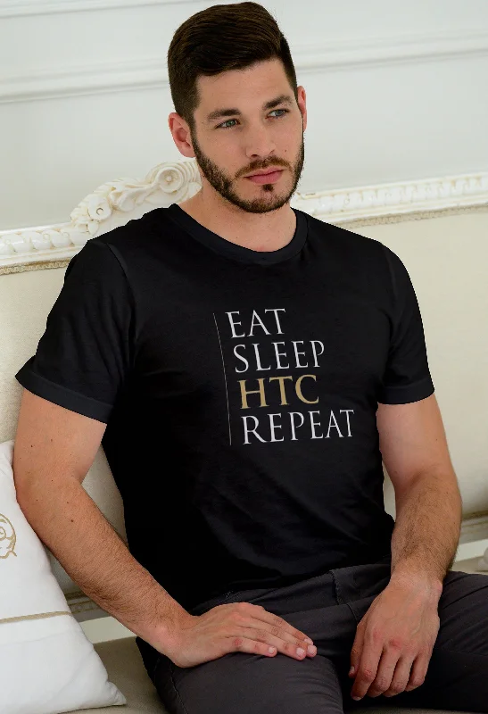 Eat Sleep HTC Repeat Unisex T-Shirt