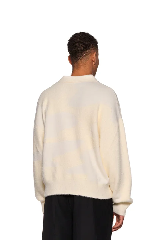 glitched-fuzzy-polo-white