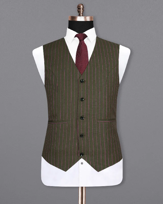 kelp-green-woolrich-striped-waistcoat-ab