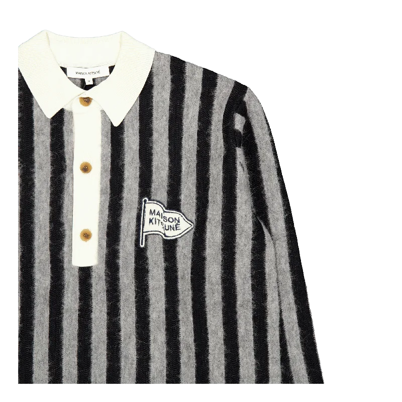 maison-kitsun-striped-comfort-polo-black-stone