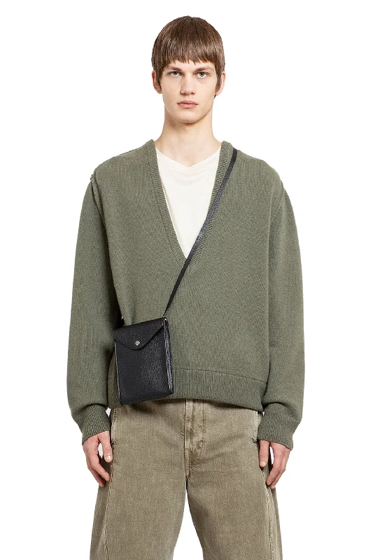 LEMAIRE MAN GREEN KNITWEAR