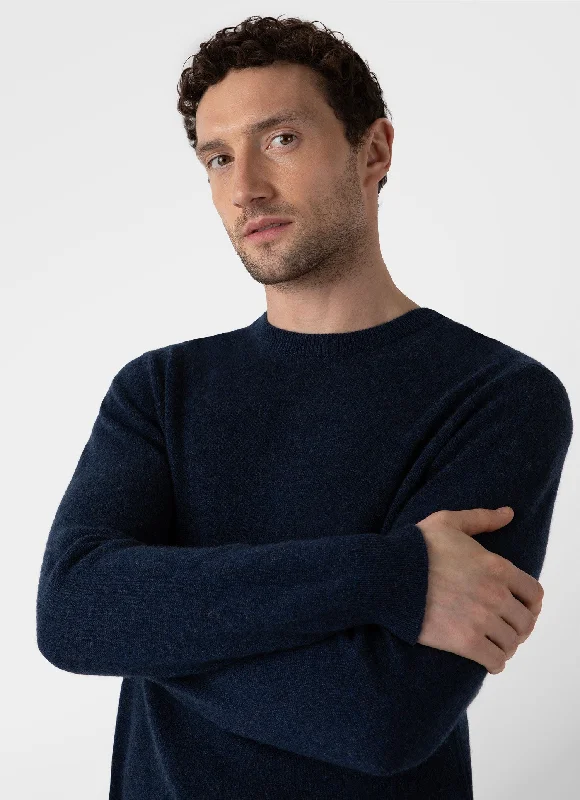 mens-cashmere-crew-neck-jumper-in-navy-melange