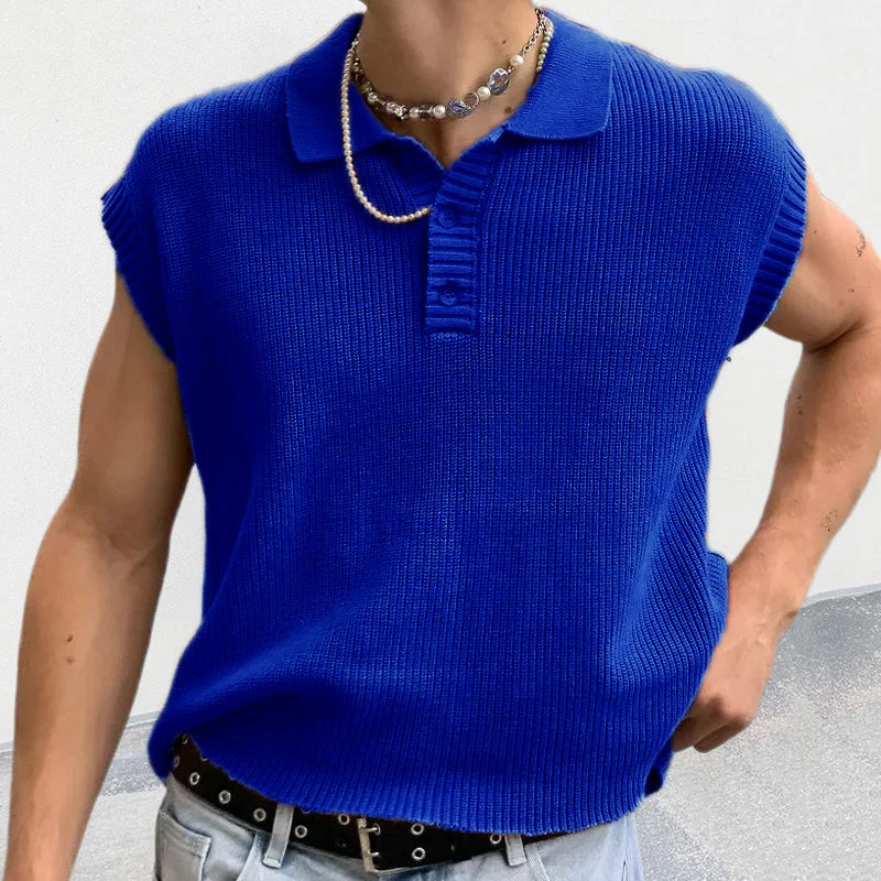 mens-casual-solid-color-polo-collar-knitted-sweater-80077057y