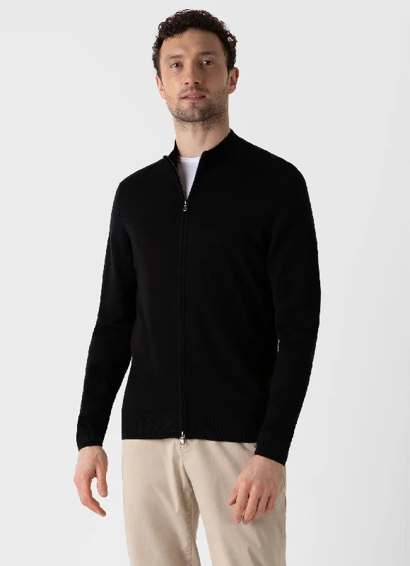 mens-fine-merino-wool-zip-cardigan-in-black